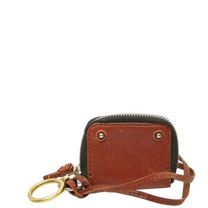 Chloé Chloe wallet/coin case, brown leather, women's.